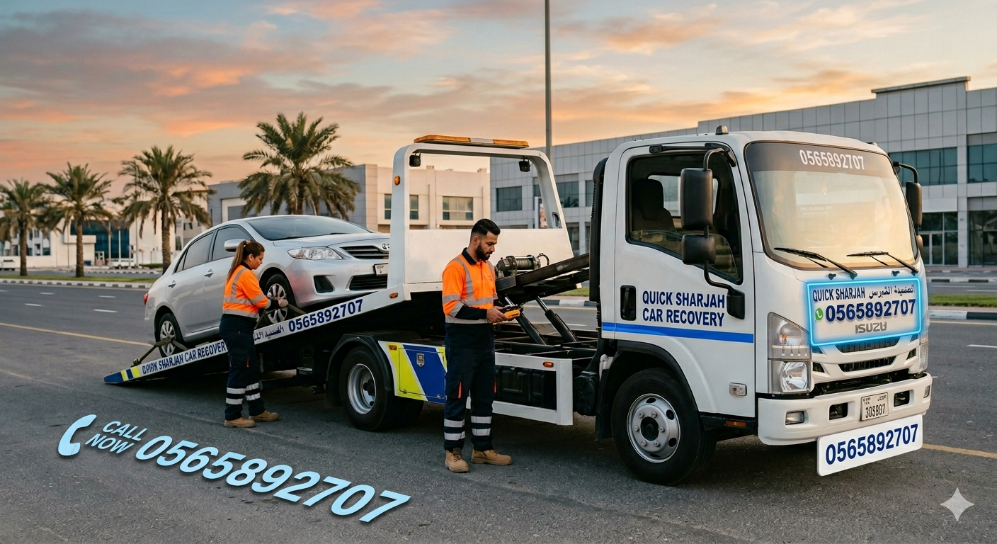 Sharjah City Centre Al Khan Recovery Truck